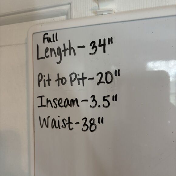 Lou & Grey 100% Linen Romper Sleeveless Shorts Cinch Waist Ivory Red Stripe Sz L - Picture 9 of 9